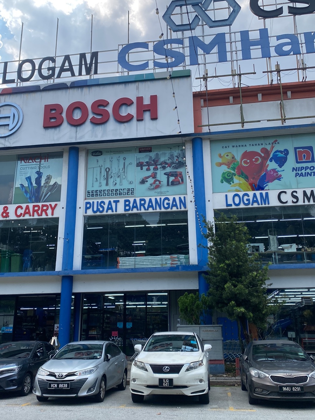 Shopfront of CSM Hardware City Sri Muda (HQ)