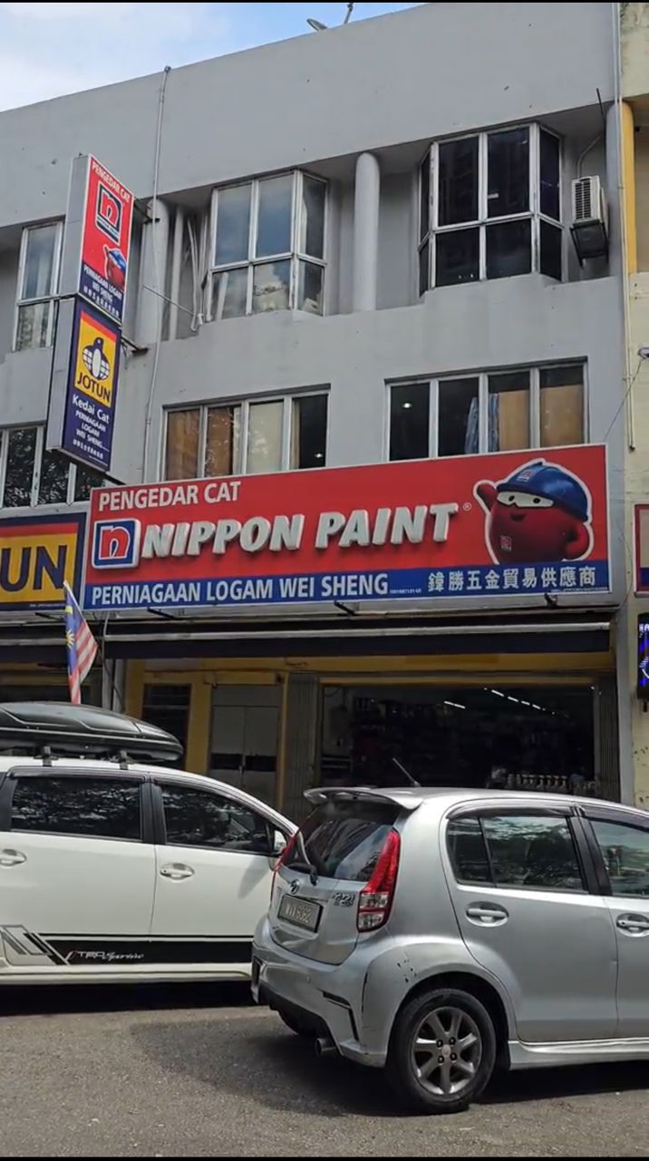 Shopfront of Perniagaan Logam Wei Sheng - Setapak Paint Shop - Jotun Studio (𝐉𝐨𝐭𝐮𝐧, N𝐢𝐩𝐩𝐨𝐧, 𝐌𝐚𝐱𝐢𝐥𝐢𝐭𝐞, 𝐃𝐮𝐥𝐮𝐱) & Hardware Specialist