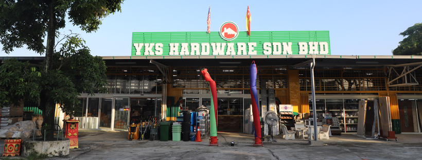 Shopfront of YKS Hardware Sdn. Bhd. (Batu Belah)